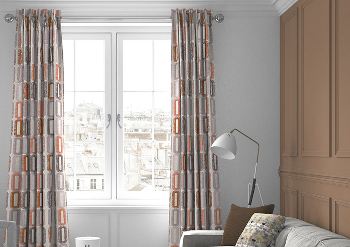 Soho, Terracotta - Made to Measure Curtains - Image 3